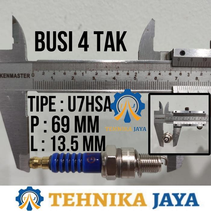 Gambar Busi 4 Tak Mesin Potong Rumput Motor Spark Plug - BUSI GT 4 TAK, 20 PCS dari TEHNIKA JAYA undefined Tokopedia