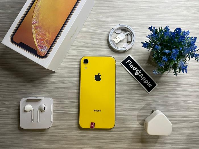 Gambar iPhone XR 64GB Second Original - Kuning, BEACUKAI dari Findapple Official undefined Tokopedia
