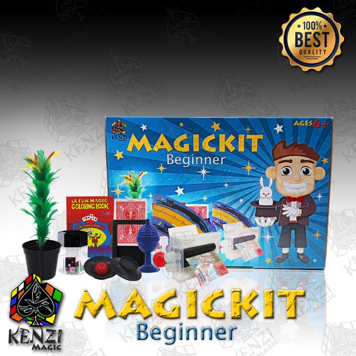 Gambar Paket Alat Sulap Beginner Pemula dan anak anak Magickit Box of Magic - Beginner dari TOKO SULAP KENZI undefined Tokopedia
