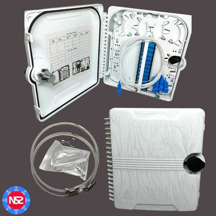 Gambar odp 12 core lengkap, box odp 12 core, fat 12 core - LKP PASSIVE 1:8 dari NS2 INDONESIA undefined Tokopedia