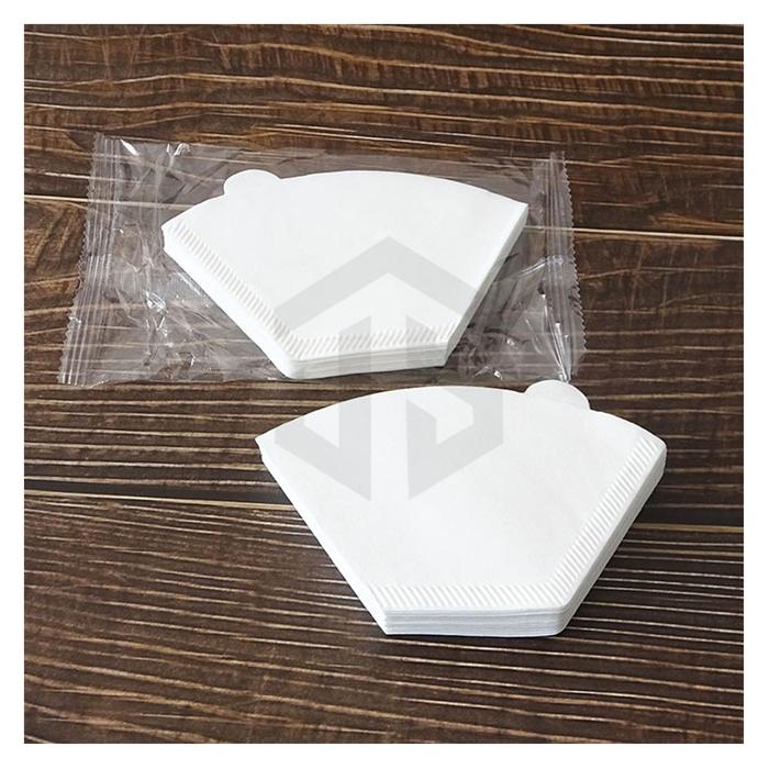 Gambar V60 COFFEE FILTER PAPER KERTAS KOPI V60 SIZE 01 1-2 CUPS JAPAN STYLE - V60 PUTIH, 40Pcs dari jayaartatistorejakarta undefined 5 Tokopedia
