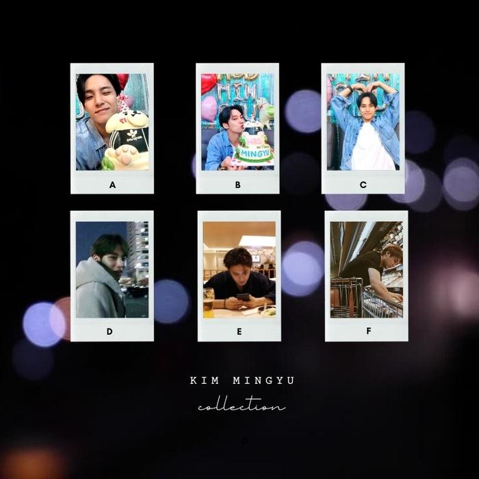 Gambar Polaroid Kim Mingyu Seventeen - SET (isi 6) dari Yeogiyo Merch undefined Tokopedia