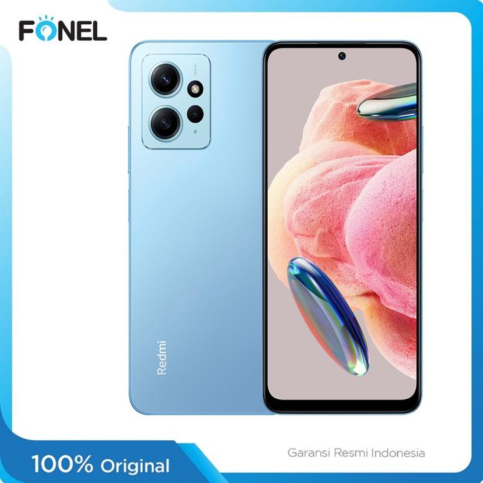 Gambar Xiaomi Redmi Note 12 [4GB/ 128GB] - Blue dari FONEL undefined Tokopedia