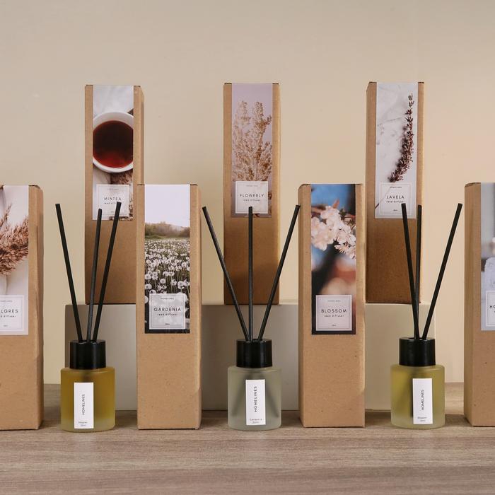 Gambar Homelines Reed Diffuser | Pewangi Ruangan Premium | Pengharum Kamar Tidur Mandi Toilet Ruang Tamu | Aromaterapi Difuser dari Homelines.id undefined Tokopedia