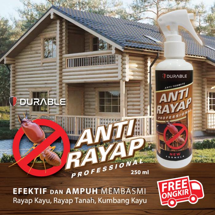 Gambar Durable Spray Anti Rayap Kayu Rayap Tanah Dan Kumbang Kayu - 250 Mili dari TDC Variasi undefined Tokopedia