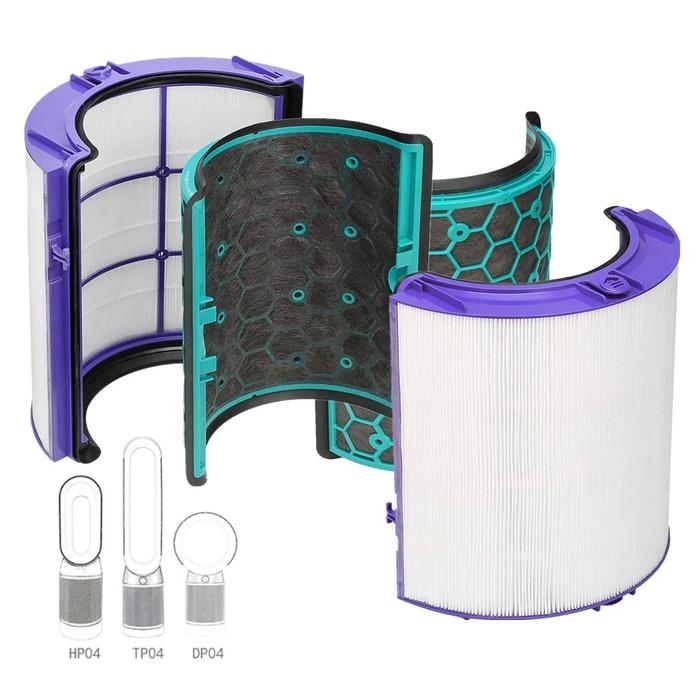 Gambar Dyson TP04 DP04 Glass HEPA Filter dan Inner Carbon Filter Air Purifier - TP04 dari Filter-Jakarta undefined Tokopedia