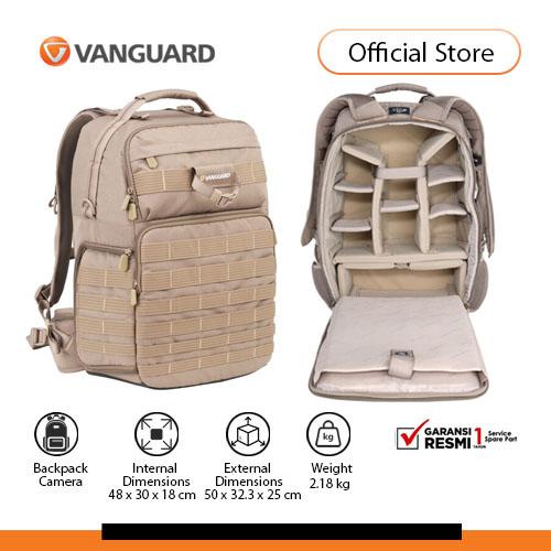 Gambar Vanguard VEO Range T48 Tactical Backpack Camera - Tas Ransel Kamera - Beige dari Vanguard Official Store undefined Tokopedia