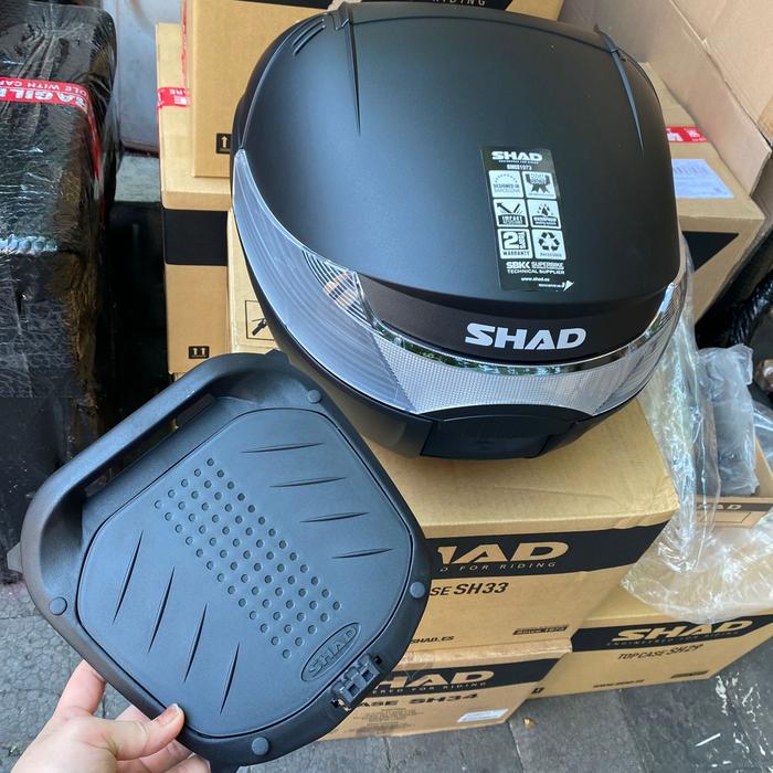 Gambar SHAD BOX SH33 BASE PLATE SH33 BACKREST SH33 BOX SHAD SH33 TOP BOX SH33 - 1 SH33 dari YSJ.Variasi Motor undefined Tokopedia