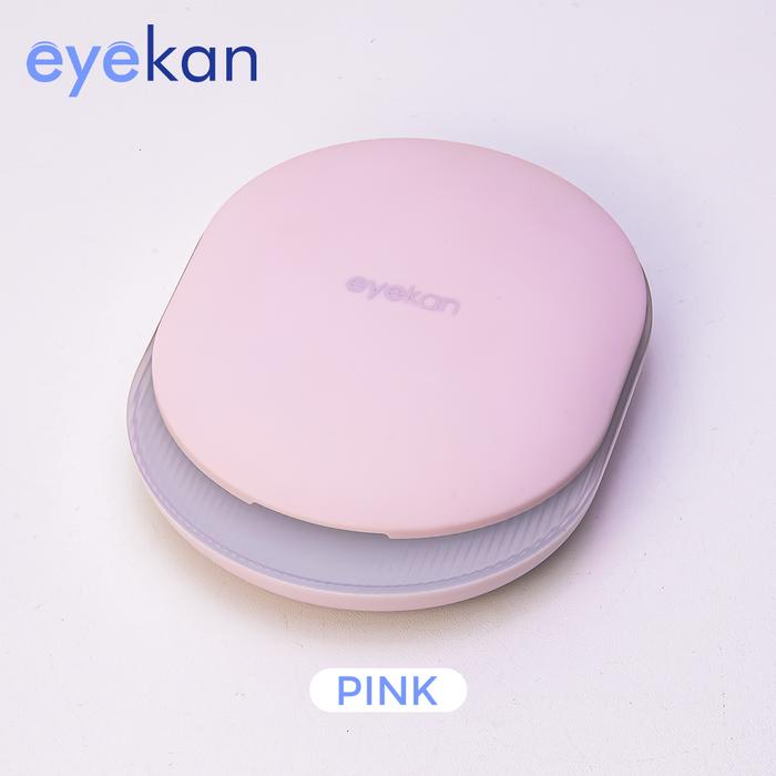 Gambar LED Cosmetic Mirror Portable Cermin Kosmetik Makeup LED Eyekan K1910 - Pink dari Eyekan Official undefined Tokopedia