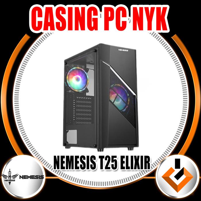 Gambar Casing Gaming NYK Nemesis T50 Imoogi CASE PC KOMPUTER - T25 ELIXIR dari GameONcomputer undefined Tokopedia