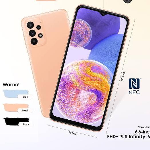 Gambar Samsung Galaxy A23 5G - Silver, 6/128 dari RFN 99 Store undefined Tokopedia