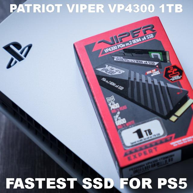 Jual Patriot Viper Gaming VP4300 1TB 2280 Gen4x4 SSD PS5