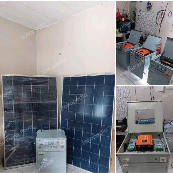 Penawaran Spesial Genset Tenaga Surya 1000W Best Performance - Inverter 1000VA