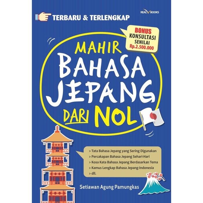 Gambar Buku Bahasa Jepang - Mahir Bahasa Jepang dari Nol dari Wanna Book Store undefined Tokopedia