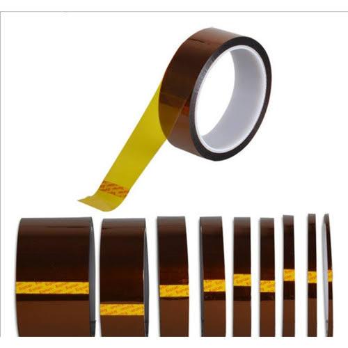Gambar Isolasi Tahan Panas 3M Kapton Polyimide Tape ORIGINAL Rekat Super Kuat - 3mm X 33 Meter dari Galeri Tape undefined Tokopedia