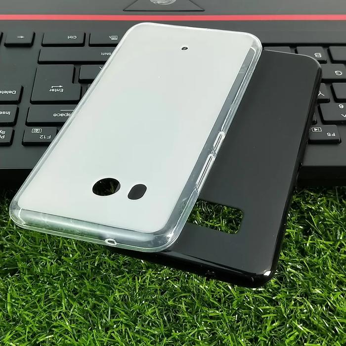 Gambar Softcase Matte HTC U11 Frosted Silikon Case - Putih dari AndroidShop undefined Tokopedia
