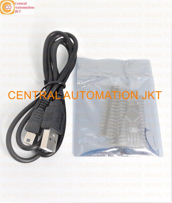 Gambar Arduino Nano V3 Compatible ATMEGA328 CH340C + Kabel Arduino Nano V3 Compatible ATMEGA328 CH340C - Dengan Kabel dari Central Automation JKT undefined Tokopedia