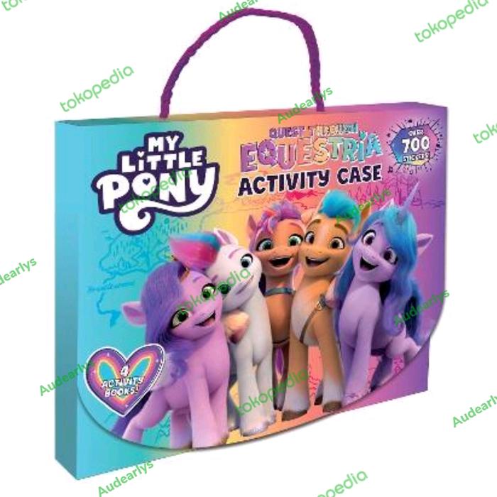 Gambar My Little Pony Activity Case: Quest Through Equestrian -9780655228837 dari Audearlys undefined Tokopedia