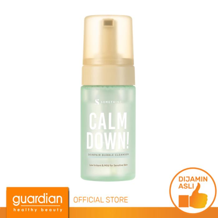 Gambar SOMETHINC Calm Down! Skinpair Bubble Cleanser 120ml dari Guardian Official Store undefined Tokopedia