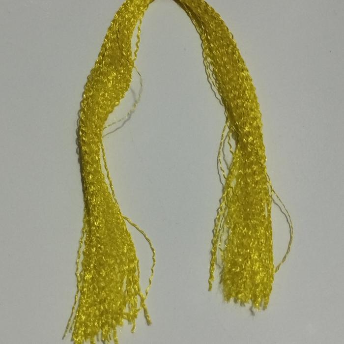 Gambar Benang sutra kilap kotrekan | benang mutiara pancing | umpan kotrekan - Kuning dari Gropet Shop undefined Tokopedia