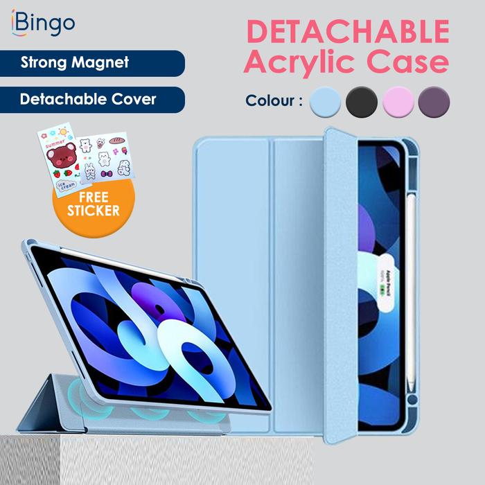 Gambar DETACHABLE Acrylic Case iPad 7/8 10.2 Air3 10.5 Air4 10.9 Pro 11 20/21 dari iBingo Tech undefined Tokopedia