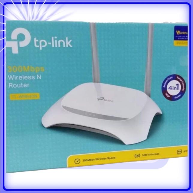 Gambar TPLINK WR840N 300Mbps TPlink Wifi Wireless N Router 840 dari tcomp media undefined Tokopedia