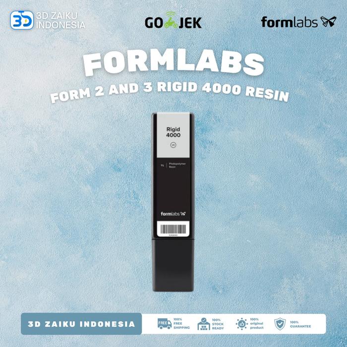 Gambar Original Formlabs Form 2 and 3 Rigid 4000 Resin for 3D Printing dari 3D Zaiku Sby undefined Tokopedia