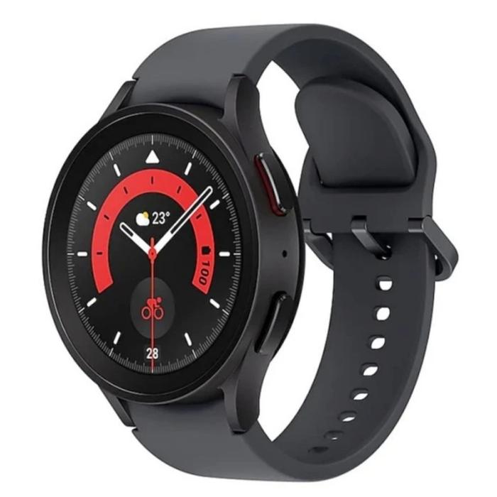 Gambar Samsung Galaxy Watch 5 Pro 45mm Garansi Resmi SEIN - Black titanium dari AS-PHONEE undefined Tokopedia