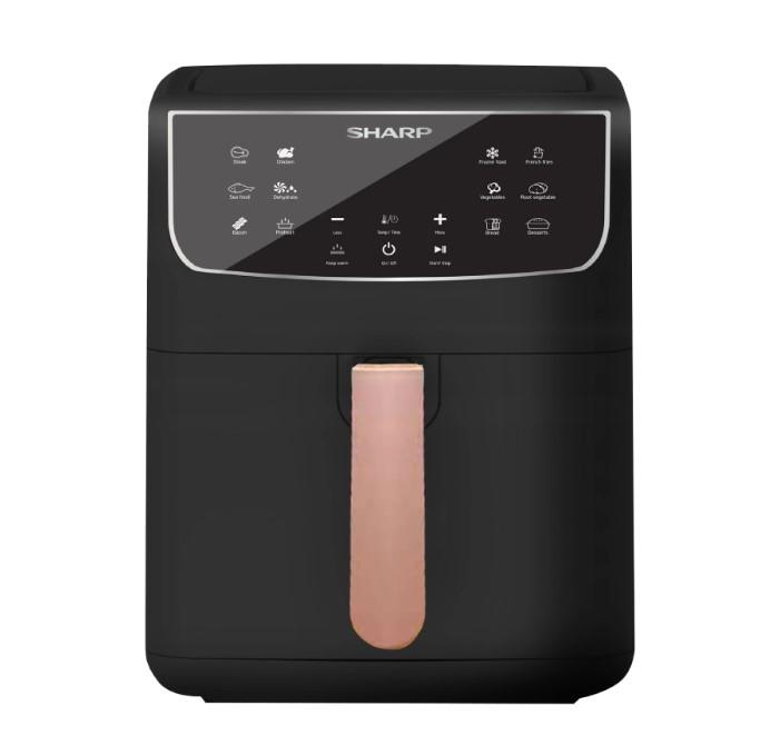 Gambar SHARP Air Fryer [5.5 L] KF-DP55 - Hitam dari ExtraBelanja undefined Tokopedia