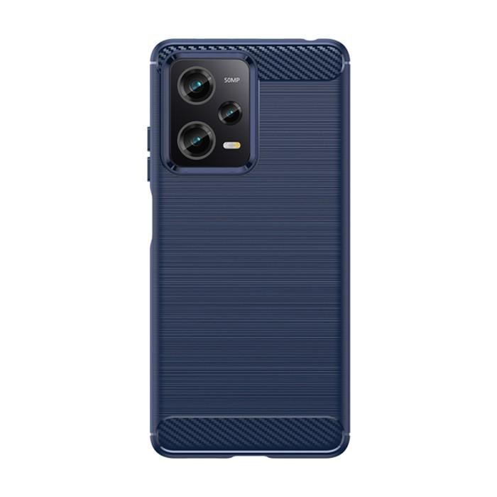 Gambar Case Xiaomi Redmi Note 12 4G / Pro 5G Softcase Carbon Fiber Rugged - Navy Blue, Note 12 4G dari BERKAH AYASHA undefined Tokopedia