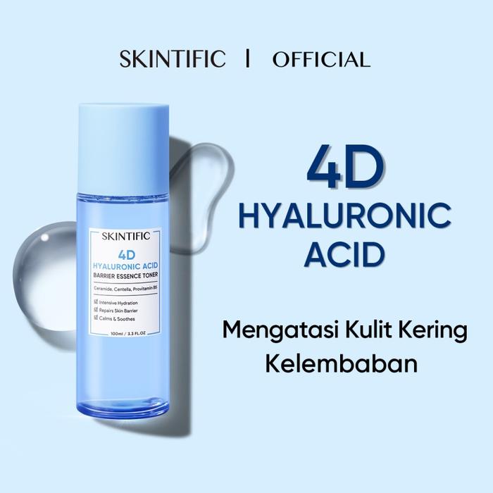 Gambar Skintific 4D Hyaluronic Acid ( HA ) Barrier Essence Toner - 100 Ml dari GUDANG SKINCARE SBY undefined Tokopedia