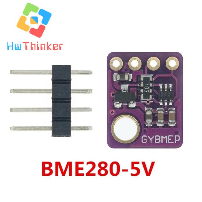 Jual GY-BME280-5V BME-280 Altimeter Temperature Humidity Pressure ...