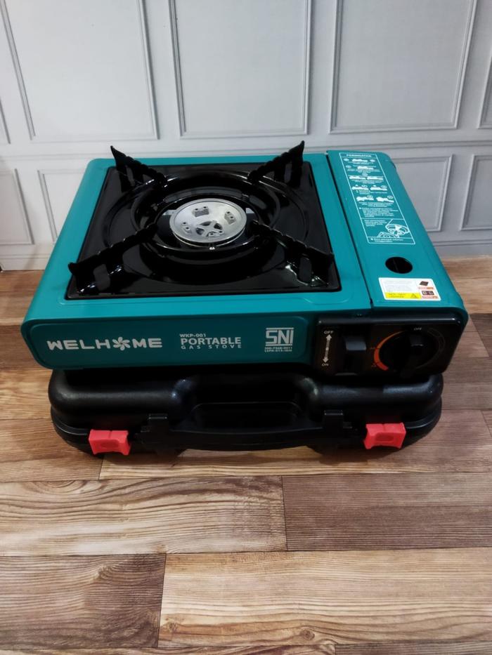 Gambar Paket kompor portable + Panci shabu + Gas + Sendok Sayur / Centong - Welhom Hijua dari Naga Emas Makmur undefined Tokopedia
