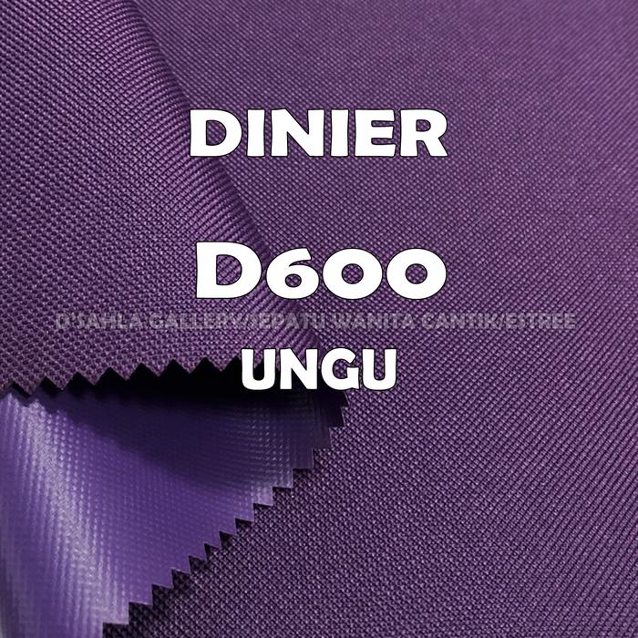 Gambar 1 Roll Bahan Tas Polyester Dinir D600 Tenda Sling Bag warna Warni - Ungu dari D'Sahla Gallery undefined Tokopedia