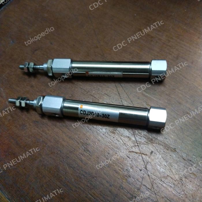 Gambar SMC mini cylinder CDJ2B10-30Z dari CDC PNEUMATIc undefined Tokopedia