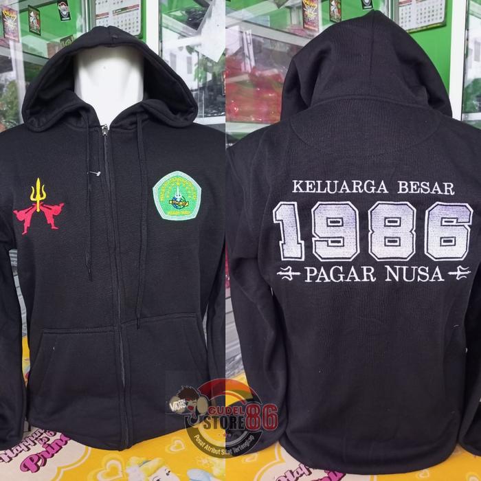 Gambar jaket pagar nusa bordir - Hitam, L dari olshop pencak silat undefined 2 Tokopedia