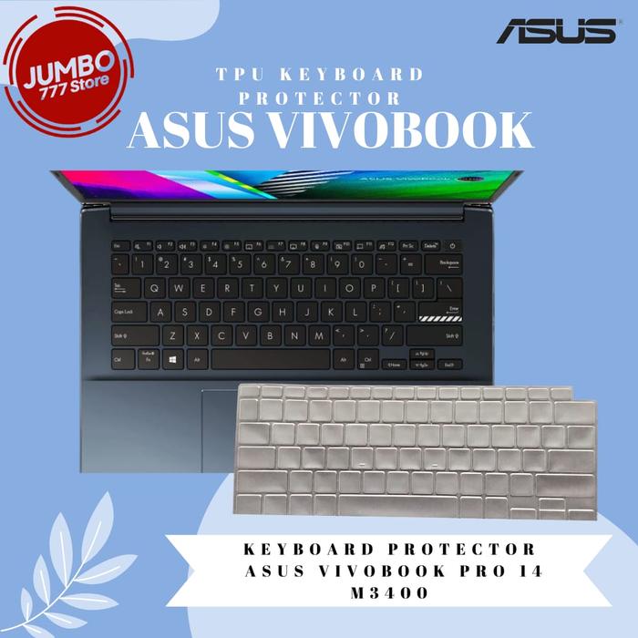 Gambar KEYBOARD PROTECTOR Asus OLED Vivobook Pro 14 M3400 - TPU dari JUMBO777 STORE undefined Tokopedia