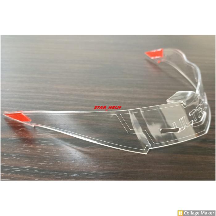 Gambar SPOILER HELM ALV ULTRON ALL SERIES - Clear dari STAR_HELM undefined Tokopedia