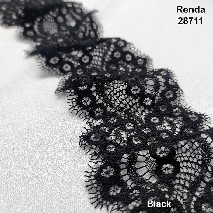 Gambar Kain Renda - Renda Lace D#2871 - White dari Toko Brukat undefined 5 Tokopedia
