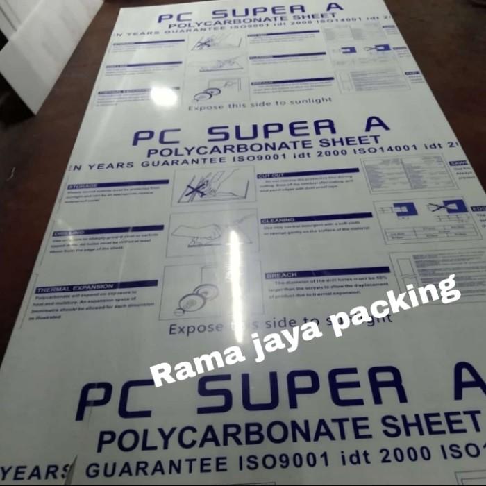 Jual policarbonate sheet solid 4mm X 1220 X 2440 ( polycarbonat ...