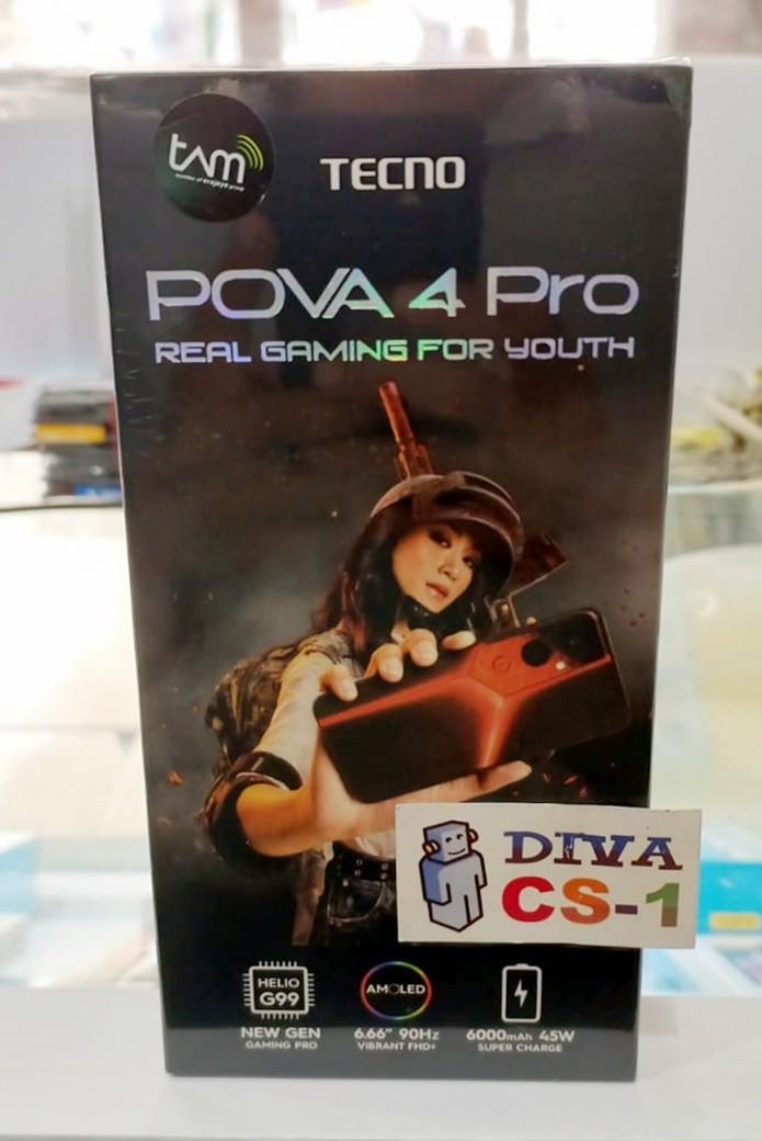 Gambar Tecno POVA 4 PRO Gaming Helio G99 Ram 8Gb Storage 256Gb Batere 6000mAh dari DIVA CS1_NEW undefined Tokopedia