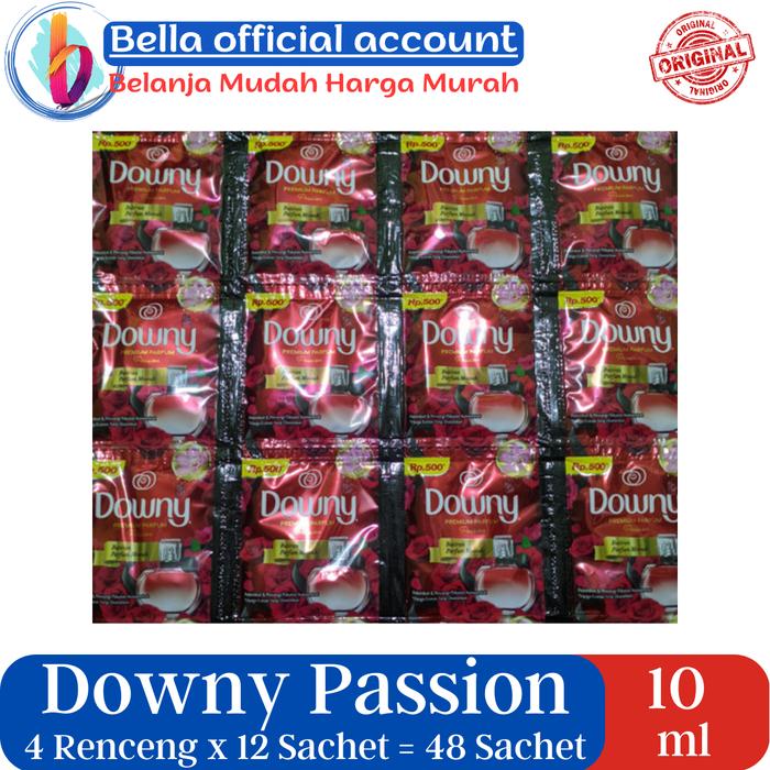 Gambar Downy Premium Parfum PASSION  500 an ( 4 Renceng x 12 Sachet ) dari Bella shop TNG undefined Tokopedia
