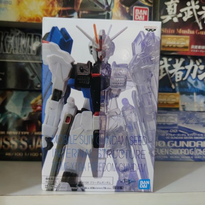 Gambar Gundam Banpresto Internal Structure Freedom Solid Clear dari Bready 1 undefined Tokopedia