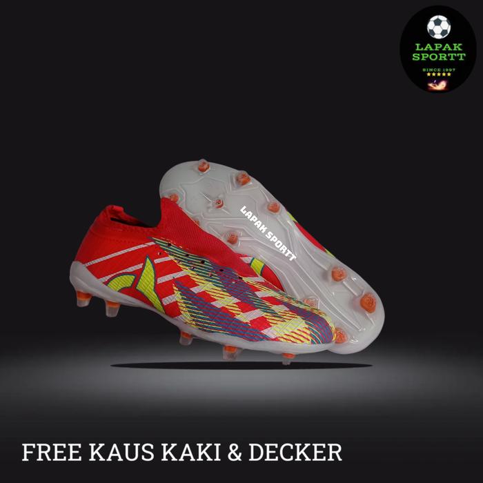 Gambar Sepatu Bola Anak Ortuseight sepatu sepak bola ortus anak 34-38 junior - Merah, 37 dari Lapak Sportt Sepatu Bola&amp;Futsal Nike Adidas Specs Mizuno undefined Tokopedia