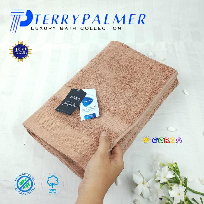 Gambar Handuk Mandi Hotel Terry Palmer Katun Signature Eazy 70x140 Hijau Tua - ATHENA COKELAT dari BERKAH JAYA TEXTILE undefined Tokopedia