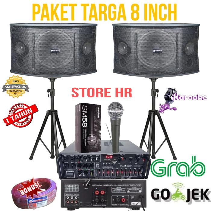 Gambar paket karaoke targa 8 inch murah karaoke rumahan dari ST0RE HR undefined Tokopedia
