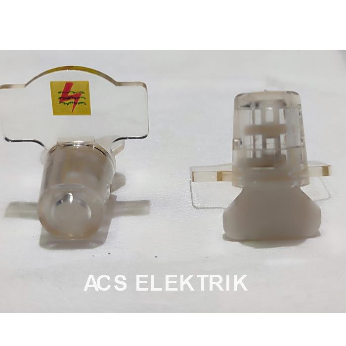 Gambar Segel kWh Meter, Segel PLN, Segel Meter - Sablon Putih dari ACS Elektrik undefined Tokopedia