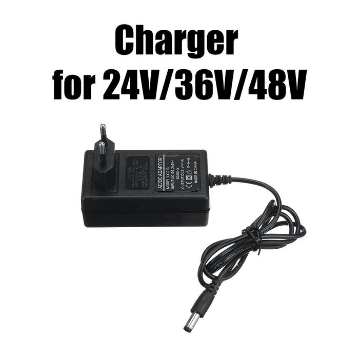 Gambar IRONHOOF Mesin Potong Rumput Aksesoris Pisau Pemotong Rumput Kombinasi - 24V-48V Charger dari IRONHOOF shop. undefined Tokopedia