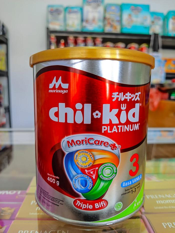 Gambar Morinaga Chil Kid Platinum 800gr Vanila - 400gr dari Toko Susu 78 undefined Tokopedia