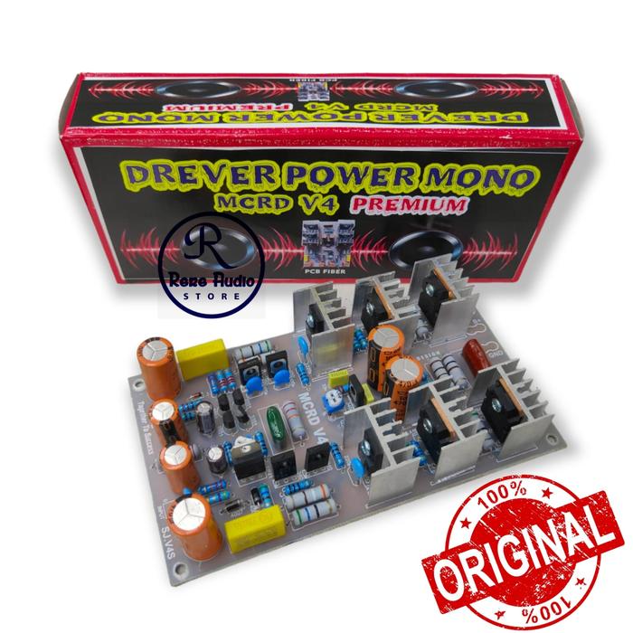 Gambar Kit Driver MCRD V4 Power Amplifier Mono Low Sub - Original dari Rere Audio Store undefined Tokopedia